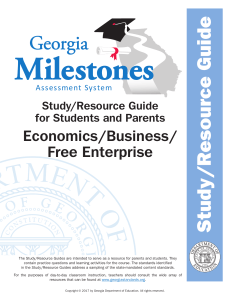 Economics Study/Resource Guide