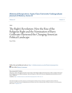 The Rightâ•Žs Revolution: How the Rise of the Religious Right and