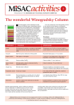 The wonderful Winogradsky Column