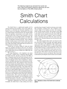 Smith Chart Calculations