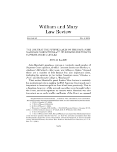William and Mary Law Review
