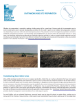 earthwork and site preparation - Minnesota Board of Water and Soil