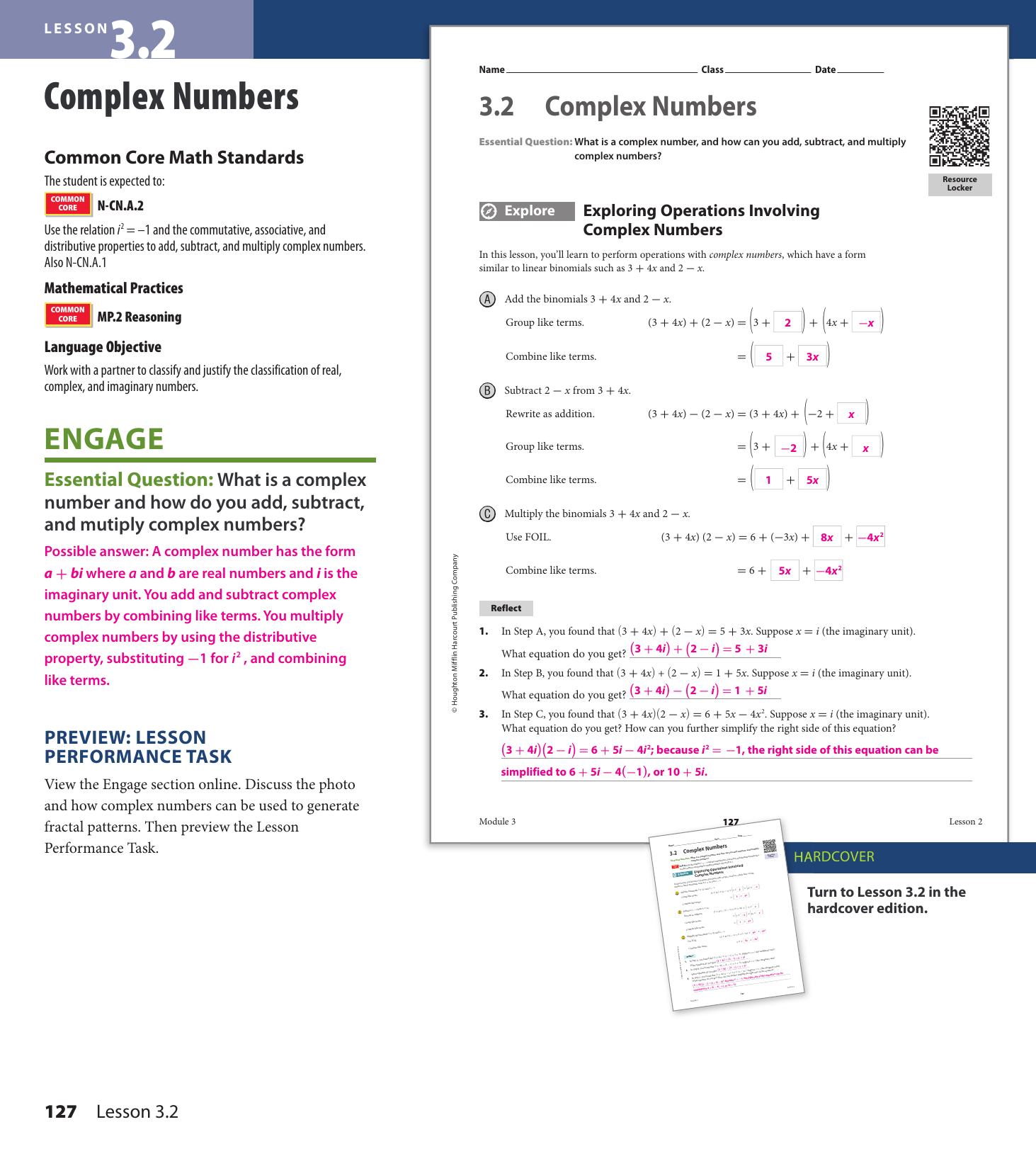 200.20 Complex Numbers With Regard To Complex Numbers Worksheet Answers