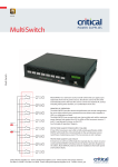 Multi Switch - Critical Power Supplies Ltd