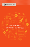 Your money - what the Bank does