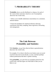 7. probability theory - NYU Stern School of Business