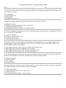 SS5H2 - Effingham County Schools