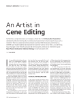 An Artist in Gene Editing - Max-Planck