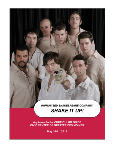 shake it up! - Des Moines Performing Arts