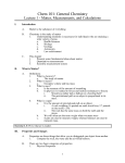 Chem 101: General Chemistry