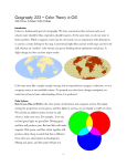 Color Theory in GIS