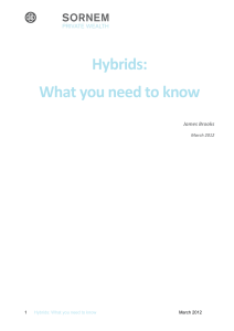 Hybrids: What you need to know