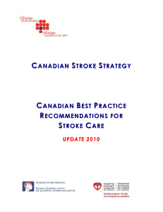 canadian stroke strategy canadian best practice recommendations