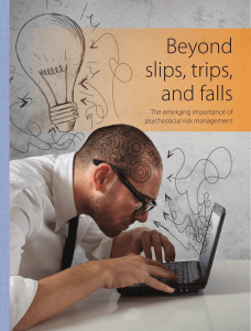 Beyond slips, trips, and falls