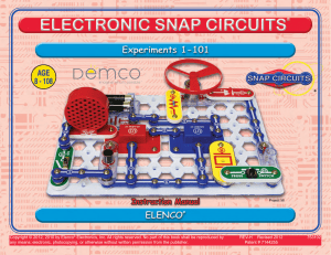Snap Circuits Jr Manual