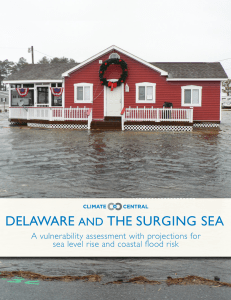 DELAWARE AND THE SURGING SEA - Climate