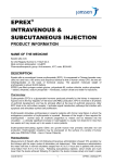 eprex product information