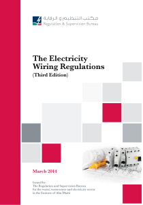 The Electricity Wiring Regulations (Third Edition)