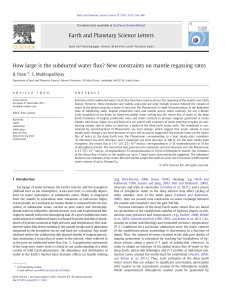 How large is the subducted water flux? New constraints on mantle