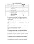 POSTTEST: PRONOUNS I.Definition (matching)