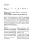 K-RAS point mutation, and amplification of C-MYC and C