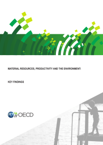 material resources, productivity and the environment