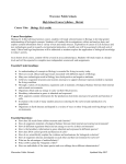 Worcester Public Schools High School Course Syllabus – District