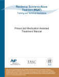 Prison/Jail Medication Assisted Treatment Manual