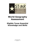 World Geography Assessment