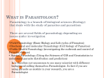 What is Parasitology?