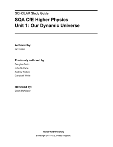 Higher Physics Scholar ODU 2015