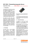 SFH 7050 - Photoplethysmography Sensor