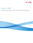 Laser vs. LED Featuring Xerox Hi