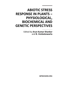abiotic stress response in plants – physiological