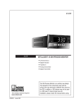 330R 1/8 DIN Process Monitor and Indicator