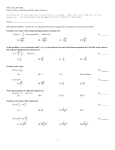 MAC 1114, Fall 2012 Exam #1 (Non-calculator portion