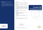 European SRI Transparency Code
