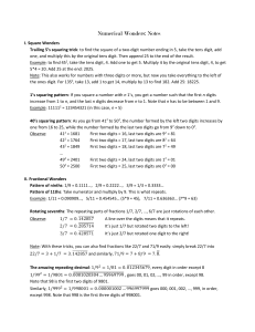 Notes/summary