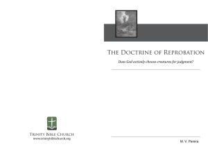 The Doctrine of Reprobation