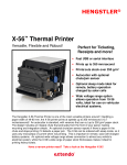 X-56™ Thermal Printer