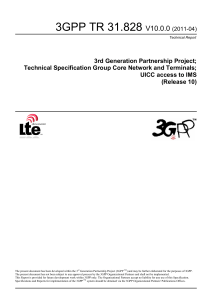 3GPP TR 31.828 V10.0.0 (2011-04)