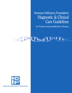 IDF Care Guidelines - University Hospitals