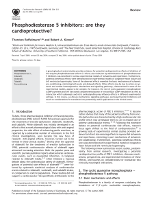Phosphodiesterase 5 inhibitors: are they cardioprotective?