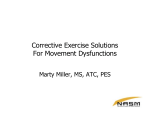 Corrective Exercise Solutions for Movement Dysfunctions