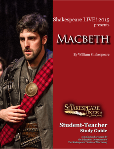 Macbeth - The Shakespeare Theatre of New Jersey