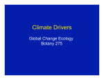 Climate Drivers