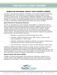 basics of material safety data sheets (msds)