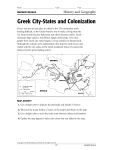 Greek City-States and Colonization