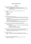 HUN 1201 Study guide for Exam 2 Chapter 3