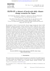 ELPIS-JP: a dataset of local-scale daily climate change scenarios for